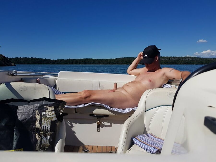 Naked on boat 2
