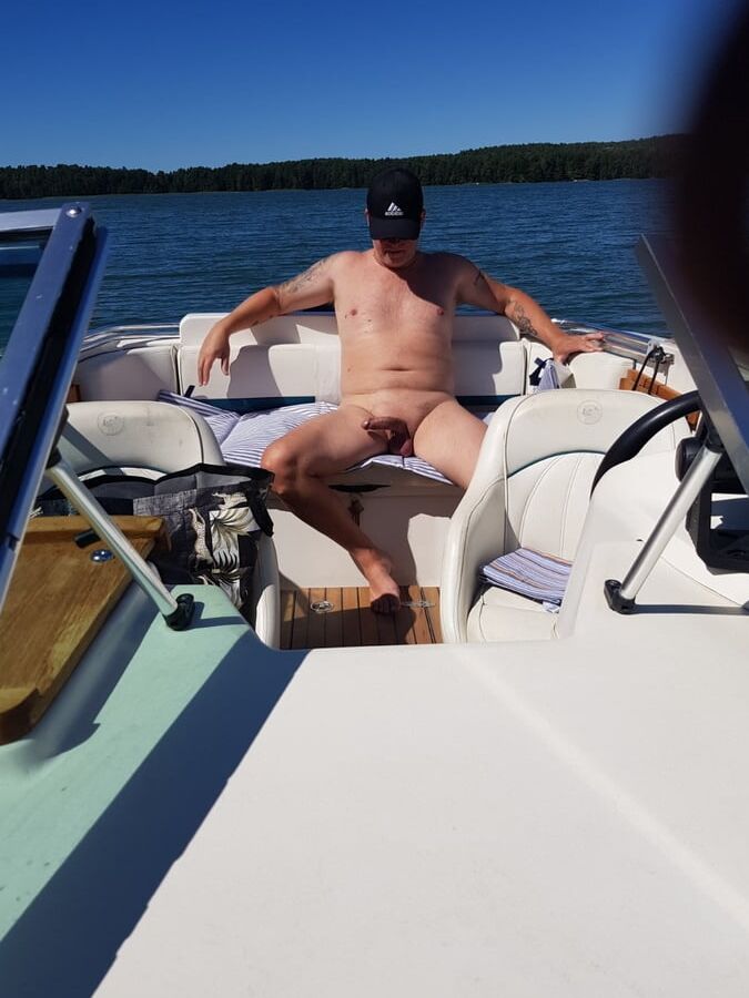 Naked on boat 2