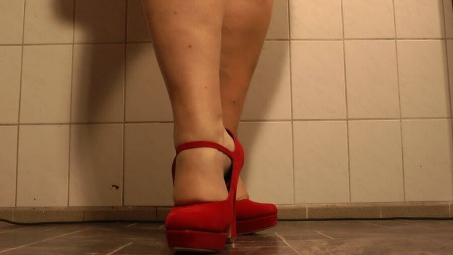 Only high heels and feet :-)