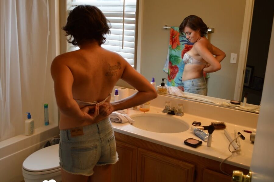 My roommate gets recorded in the bathroom