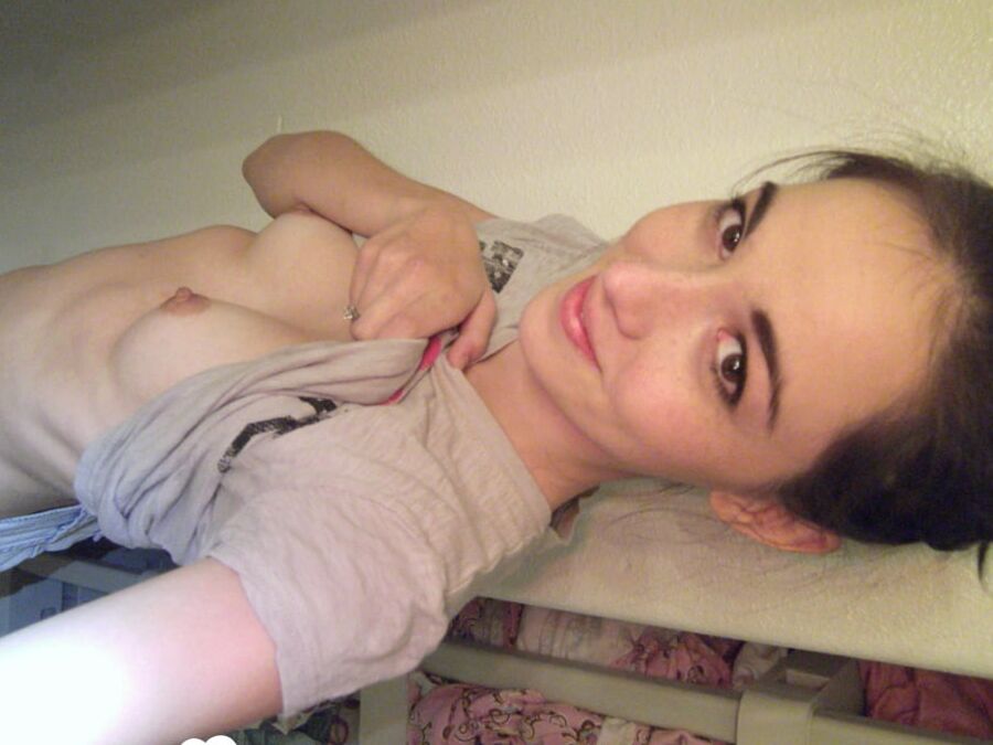 Girl with cute eyes seduces like a pro