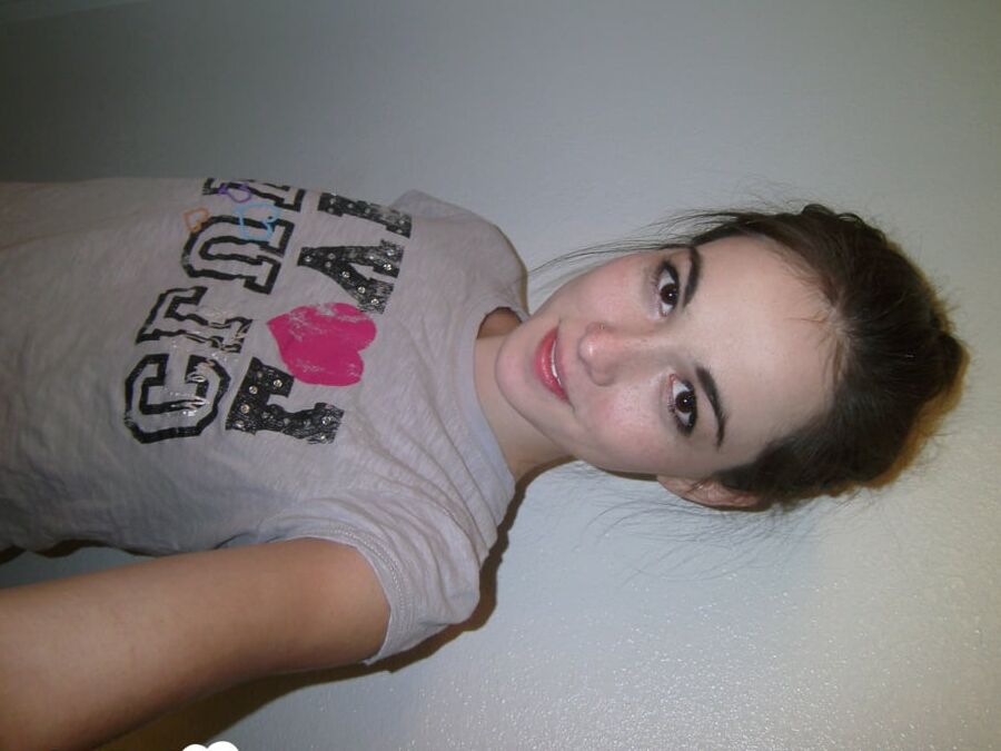 Girl with cute eyes seduces like a pro