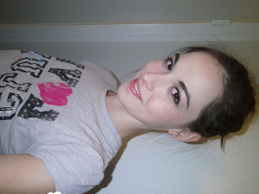 Girl with cute eyes seduces like a pro