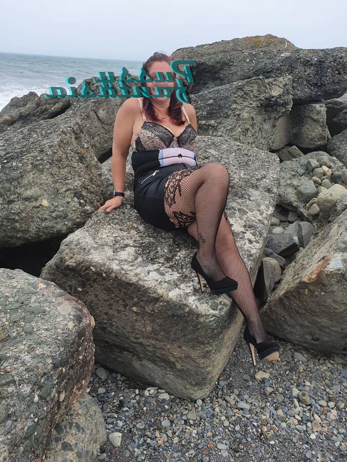Beach lingerie session