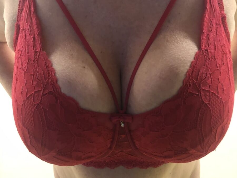 My wife CIM in red