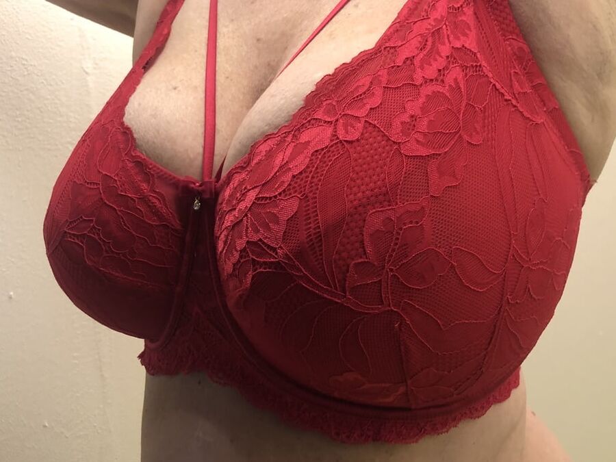 My wife CIM in red