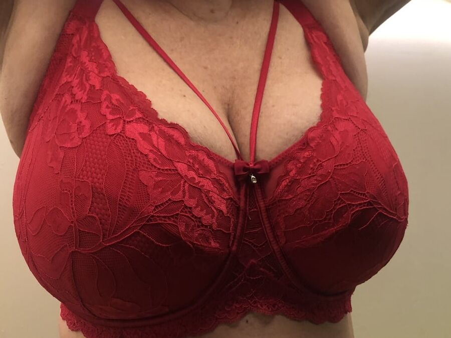 My wife CIM in red