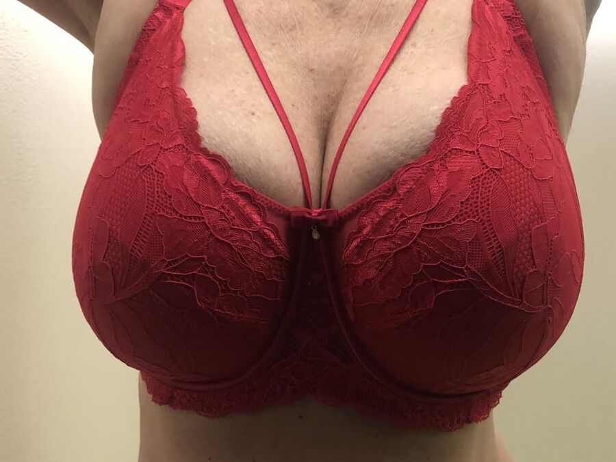 My wife CIM in red
