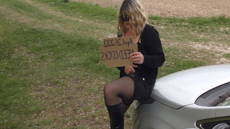 Me fucked by random strangers at a dogging spot