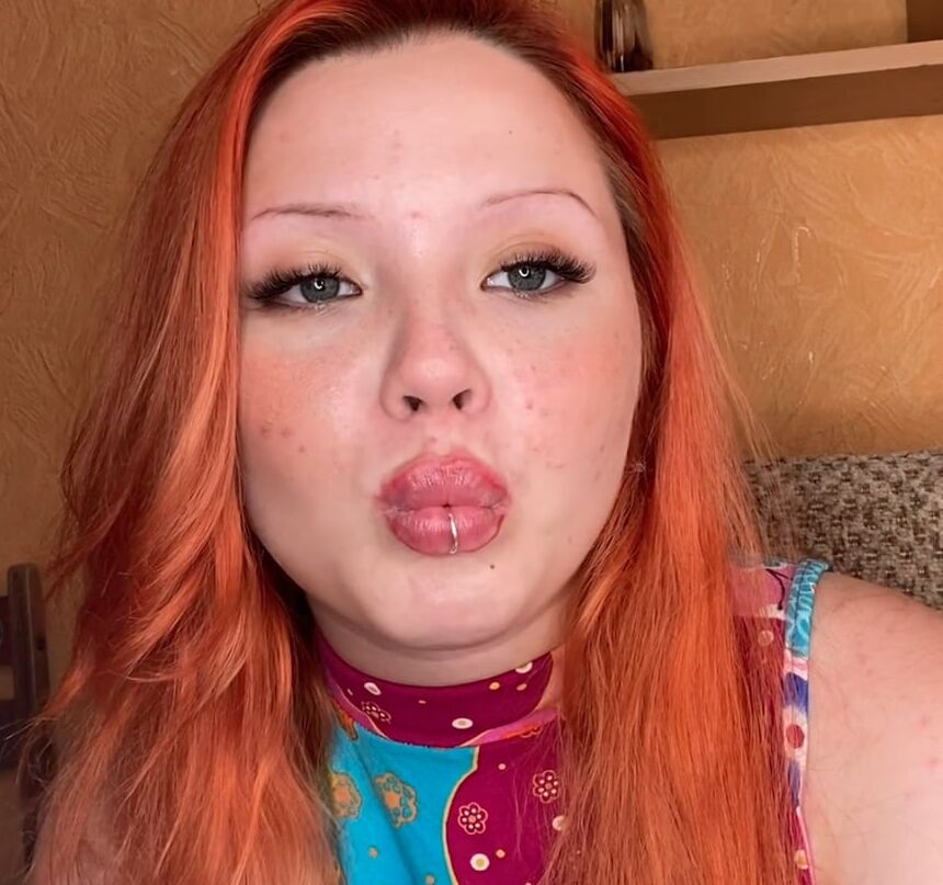Lips fetish