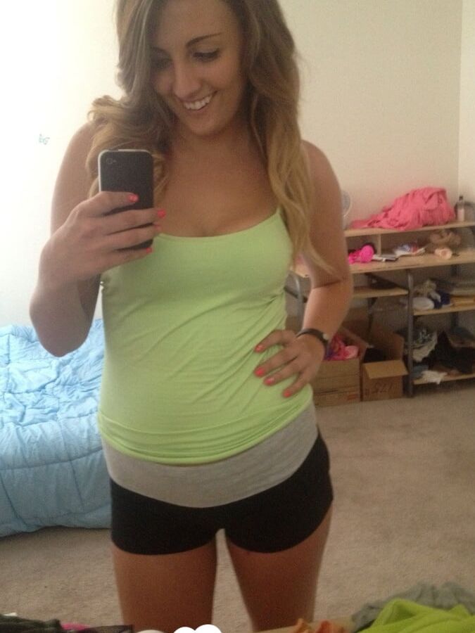 I adore recording my half naked body