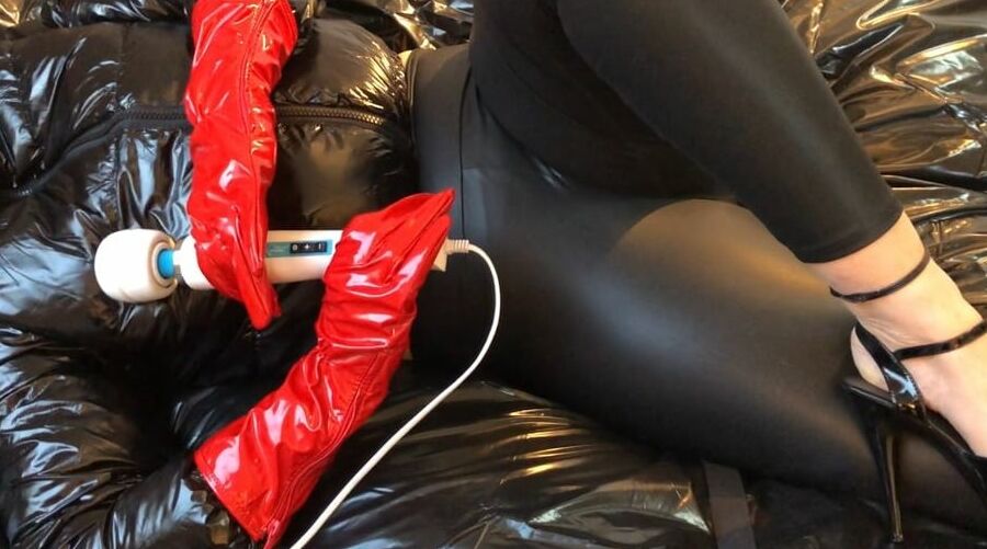 Red Heels and Black Leggings