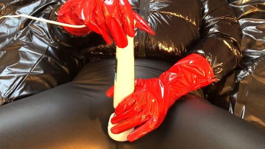 Red Heels and Black Leggings