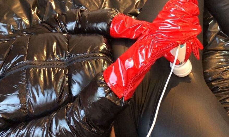 Red Heels and Black Leggings