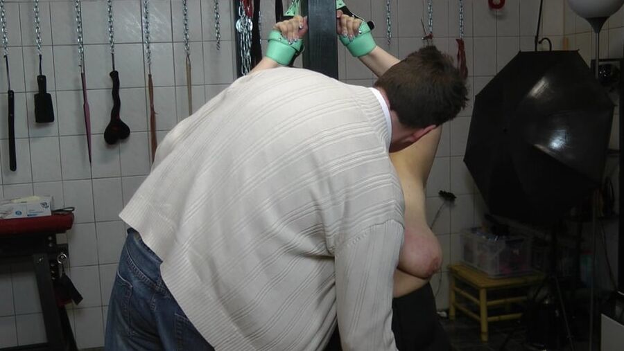 Gagged and masked