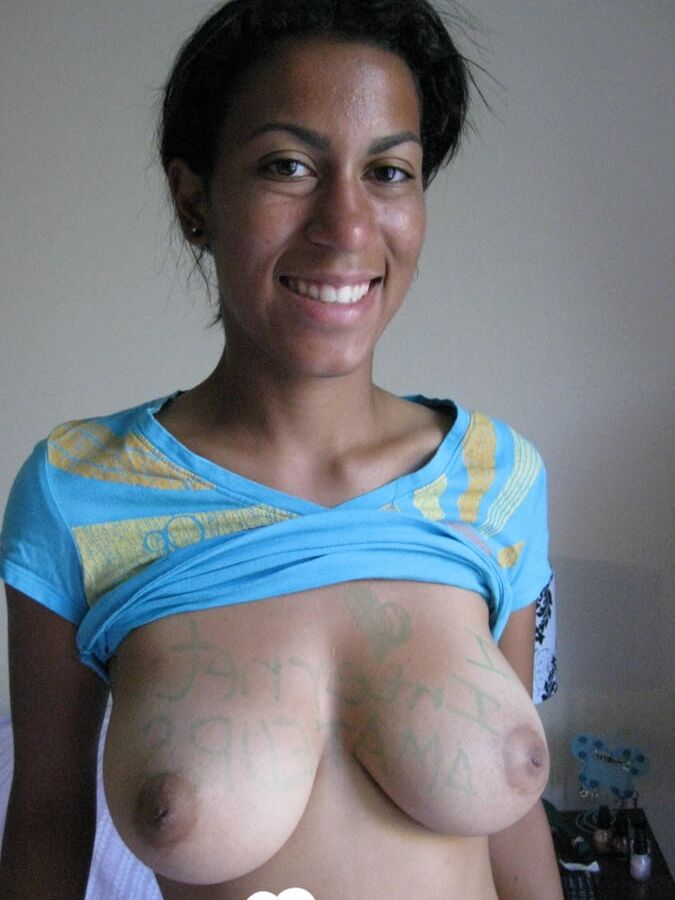 Sensational breasts get slowly revealed to us