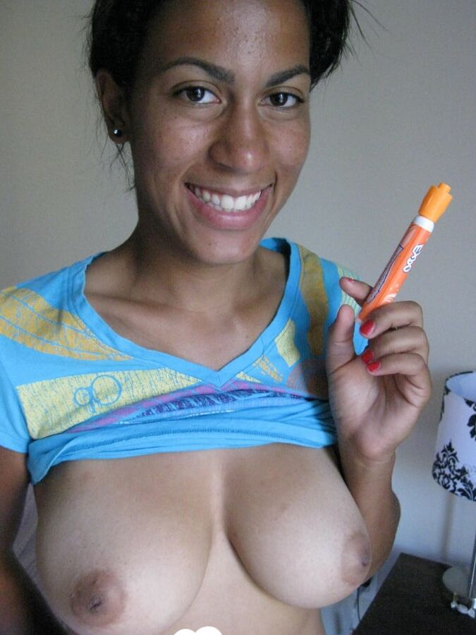 Sensational breasts get slowly revealed to us