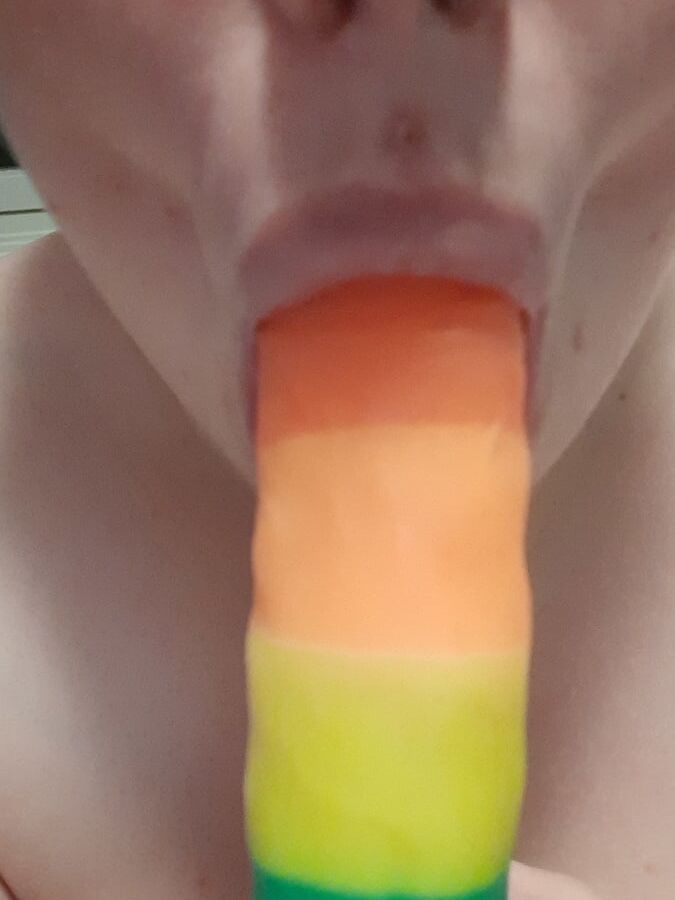Sucking my toys
