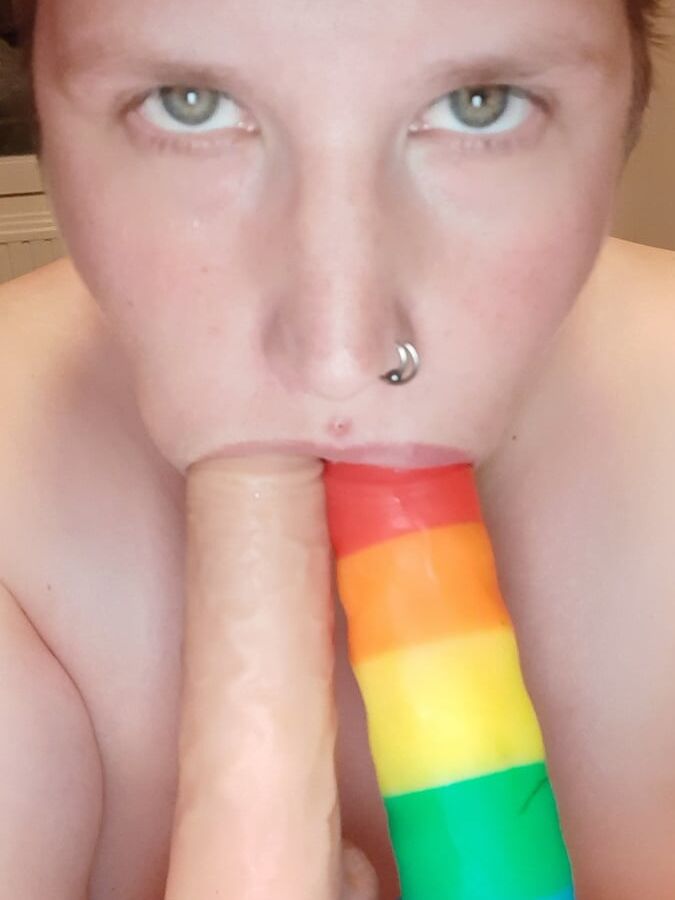 Sucking my toys