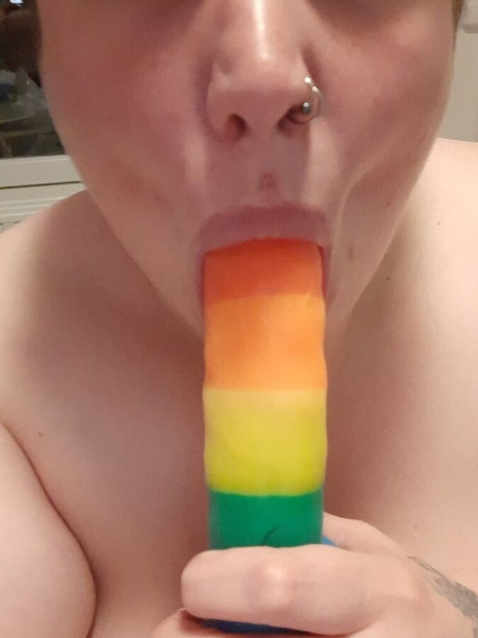 Sucking my toys