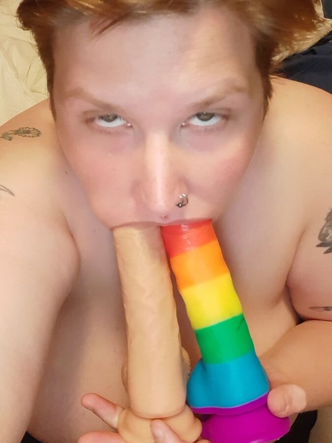 Sucking my toys