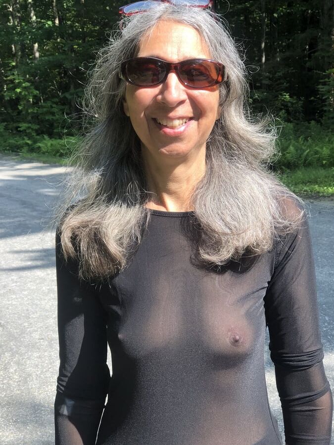 Sheer Nylon Top
