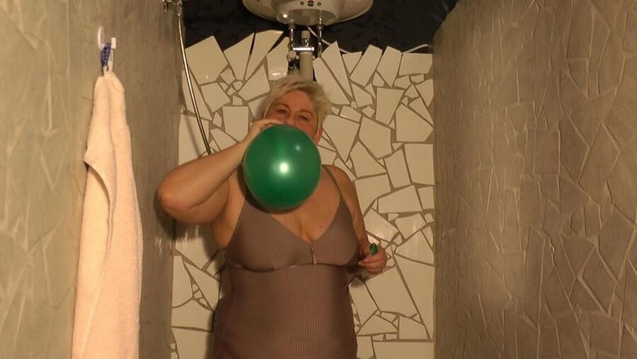 Balloons in the rain :-))