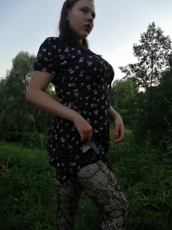 Stockings in public