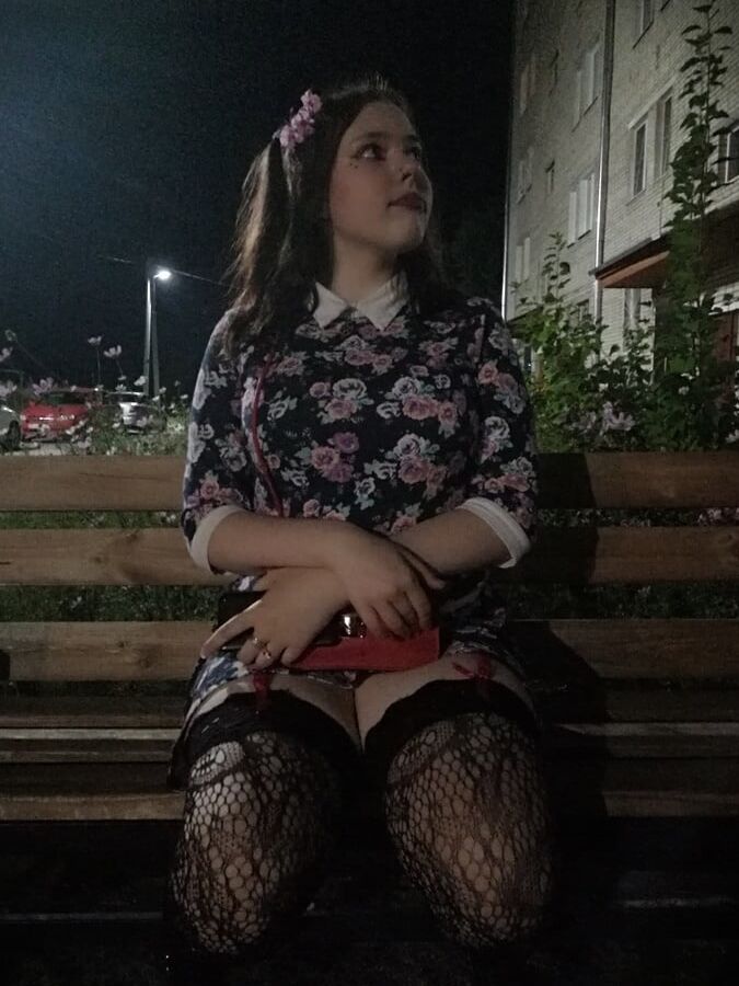 Stockings in public
