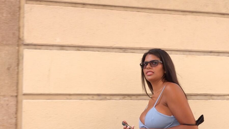 GERMAN SCOUT - BIG BOOBS LATINA SHEILA ORTEGA PICKUP AND CAS