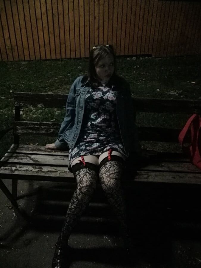 Stockings in public