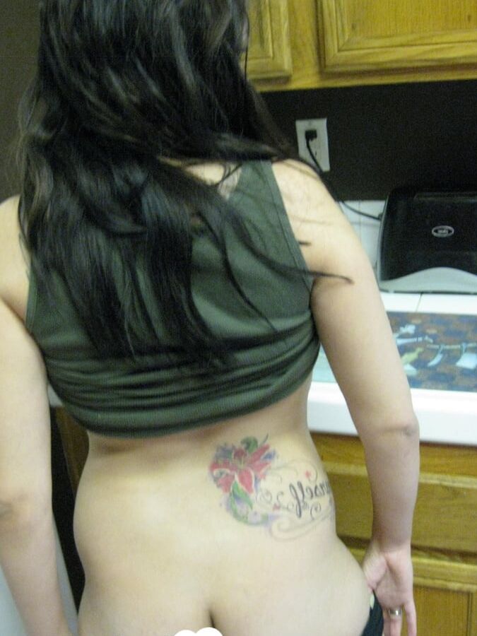 Horny girl undresses to reveal her qualities