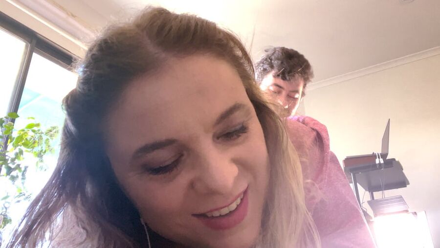 Stepdad trains stepdaughter to take anal sex