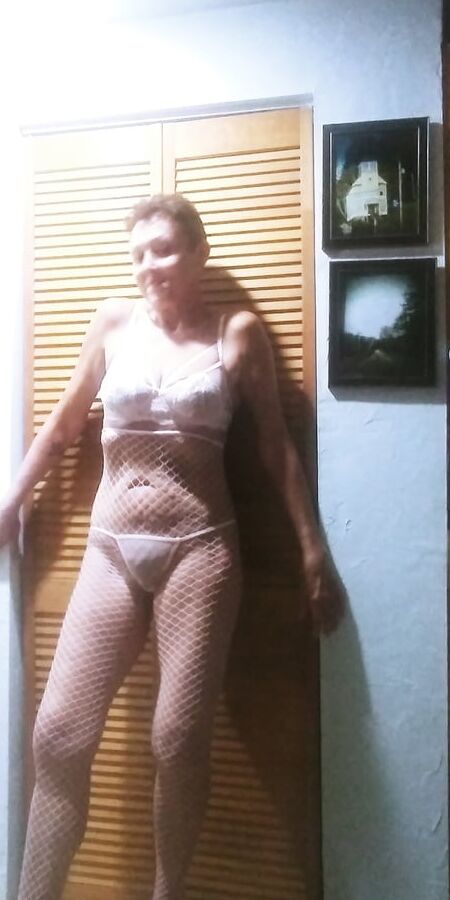 Lovely pink lingerie for cleanjean in the morning sun.