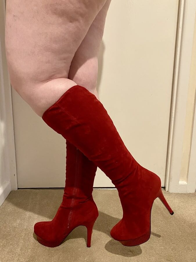 Stacey lives her shoes and boots