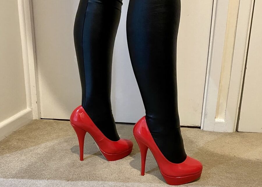 Stacey lives her shoes and boots