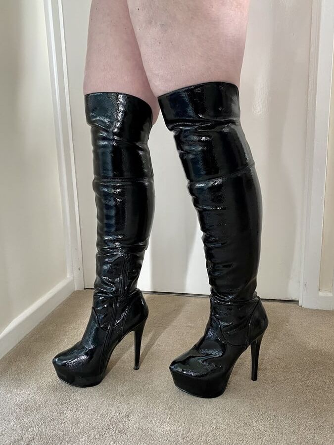 Stacey lives her shoes and boots