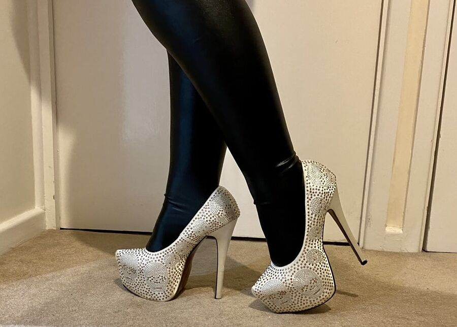 Stacey lives her shoes and boots