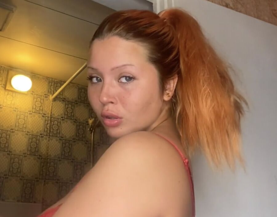 Redhead hair fetish