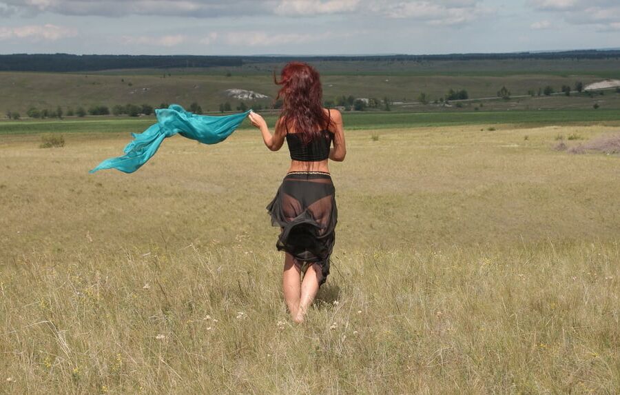 Turquoise Shavl for windly weather