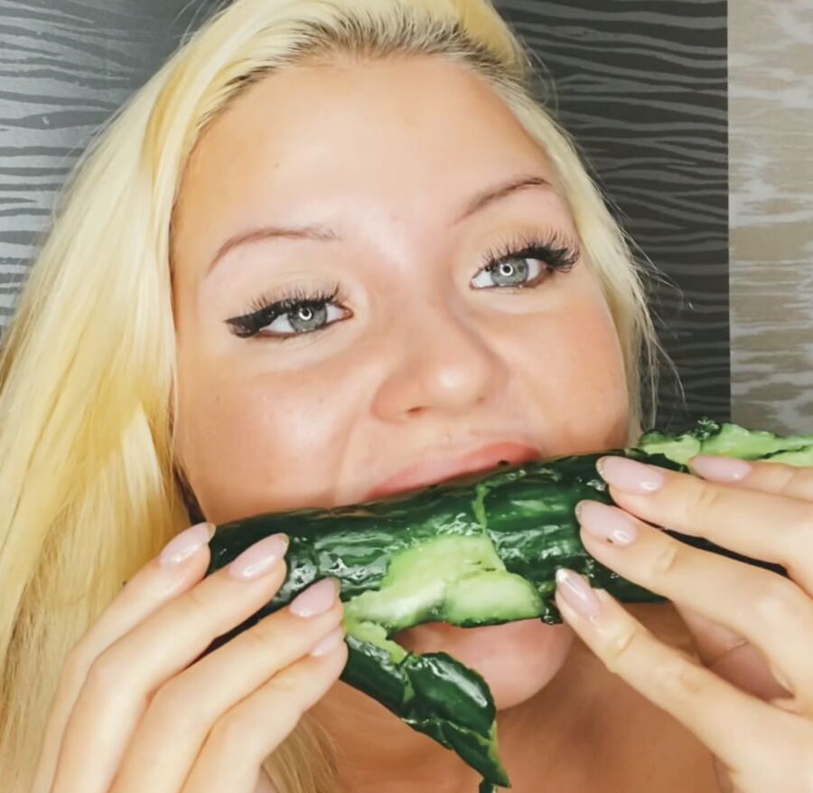 Cucumber biting