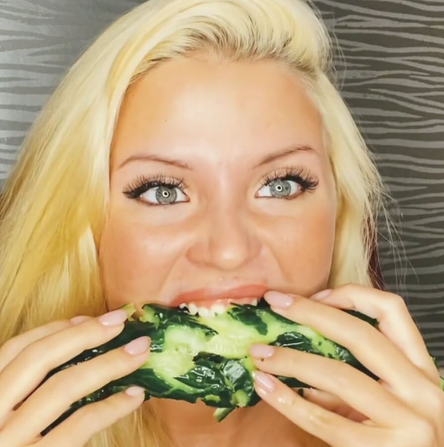 Cucumber biting