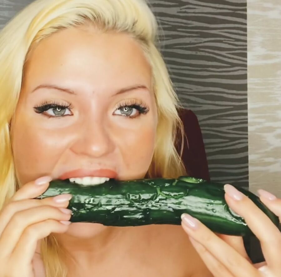 Cucumber biting