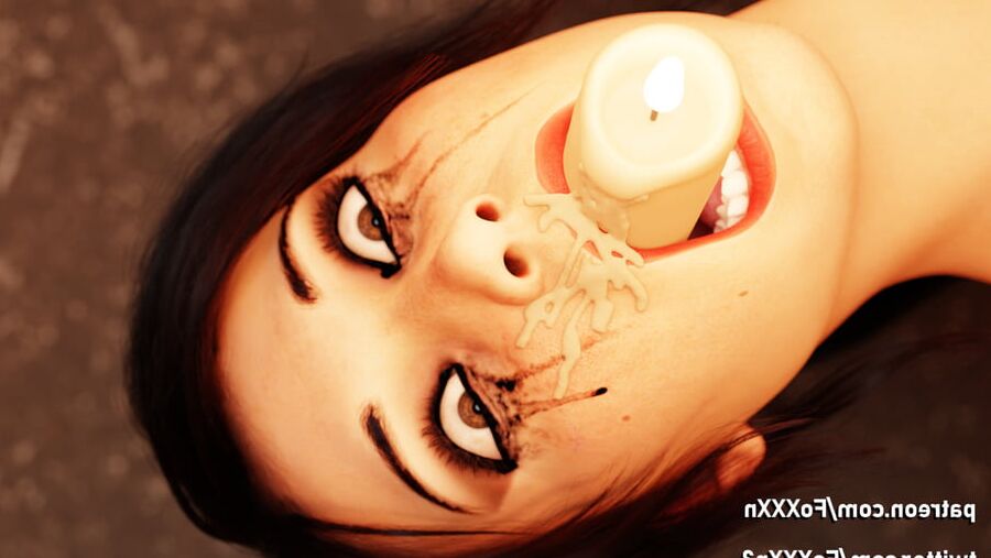 Lara Croft Candles BDSM