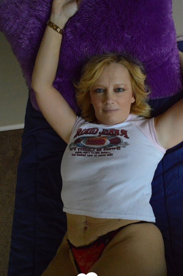 My pussy is perfect for this purple dildo