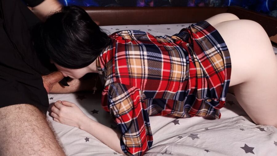 Deep throat.  Deep blowjob. Sucking dick