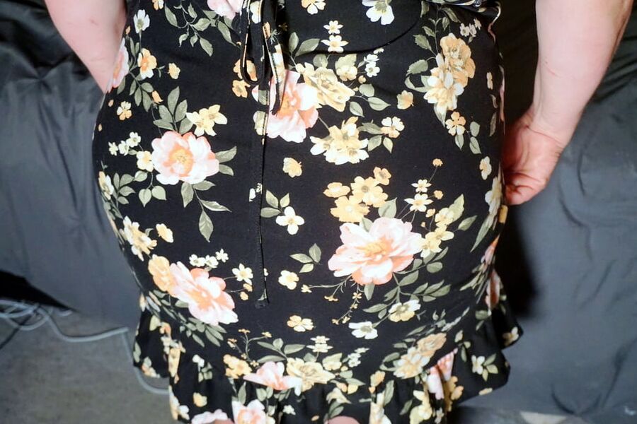 Sexy BBW Sundress Tits Ass and Creampied Pussy Photoset