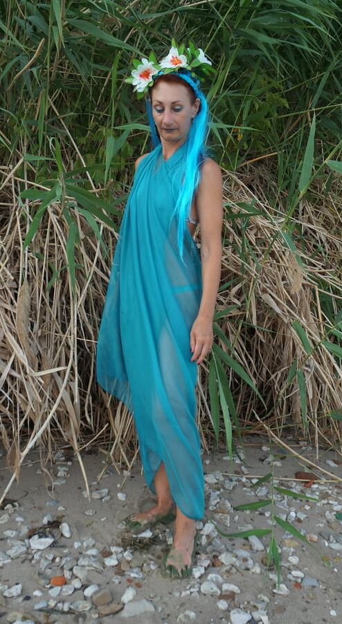 Turquoise outfil