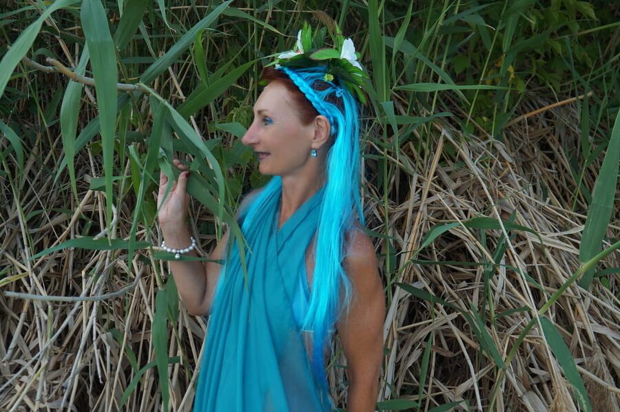 Turquoise outfil