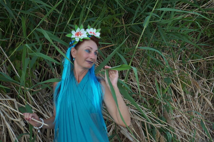 Turquoise outfil